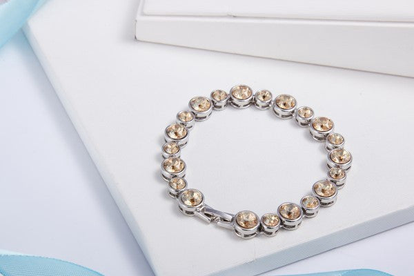 The amazing citrine crystals bracelet - CDE Jewelry Egypt